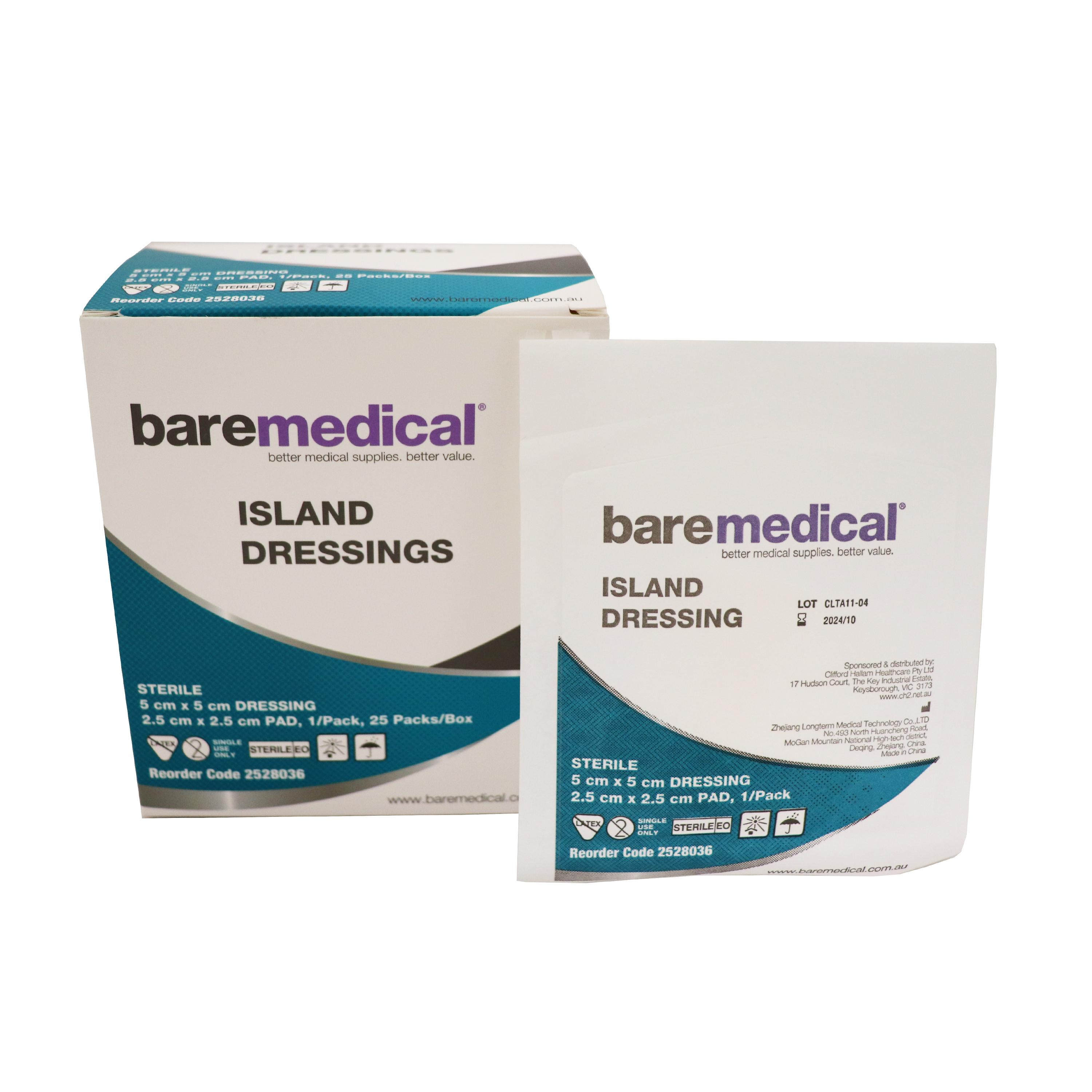 ISLAND DRESSING (STERILE) baremedical